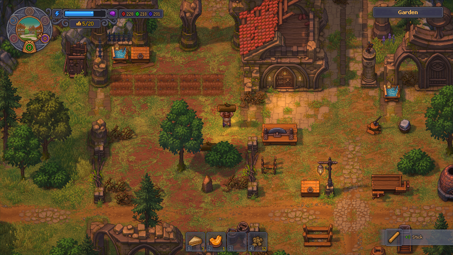 Graveyard Keeper 2 cemetery management and grave plots